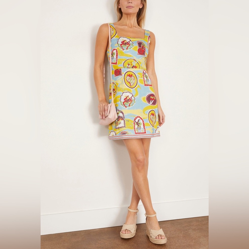 ALÉMAIS Multi Emilio Mini Dress